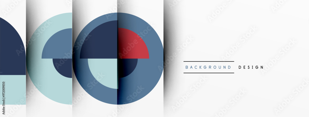 Geometric design abstract background - circles squares Geometric design abstract background - circles squares