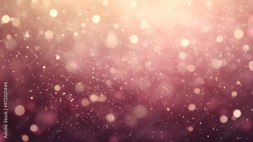 Abstract Pink and Gold Bokeh Background with Glimmering Lights Abstract Pink and Gold Bokeh Background with Glimmering Lights