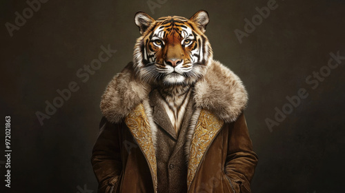 Tiger in a Fur Coat