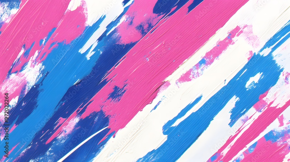 Abstract Pink Blue White Paint Strokes Background Texture Abstract Pink Blue White Paint Strokes Background Texture