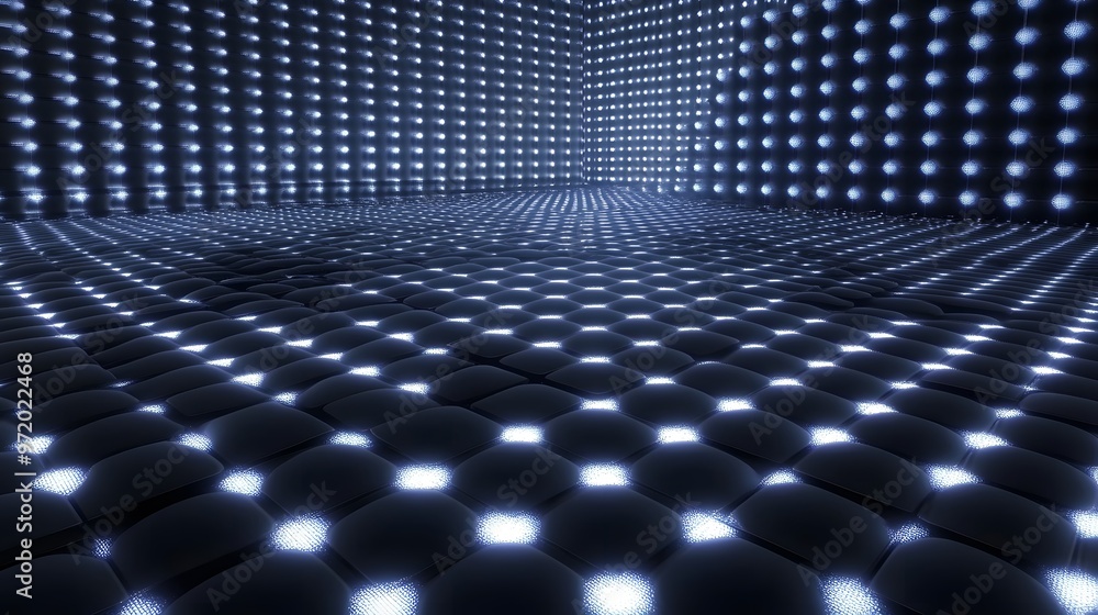 Abstract Glowing Pattern Futuristic Technology Background Abstract Glowing Pattern Futuristic Technology Background