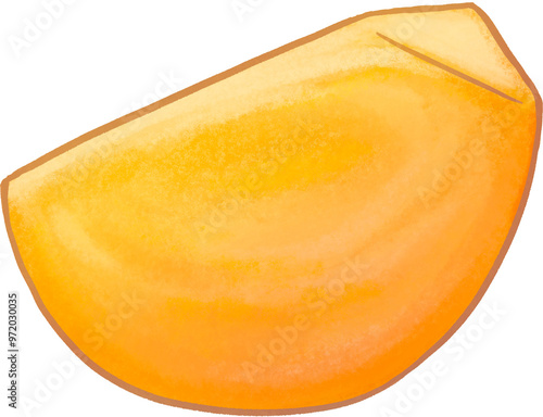 Illustration of persimmon_Jiro_6_cut