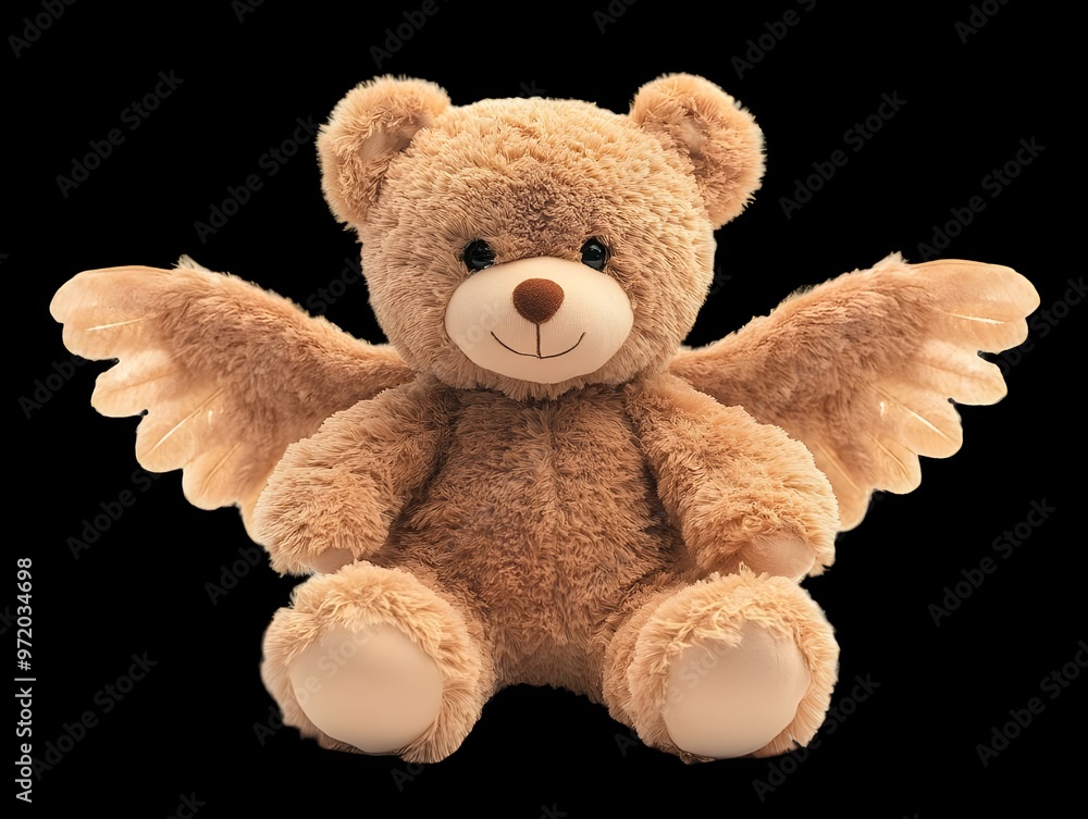 teddy bear with feathers teddy bear with feathers