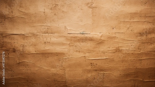 Smooth and natural kraft paper texture horizontally aligned