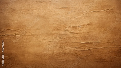 Horizontal background of natural kraft paper texture