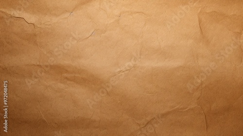 Soft and natural kraft paper texture arranged horizontally