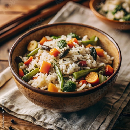 rice with vegetables