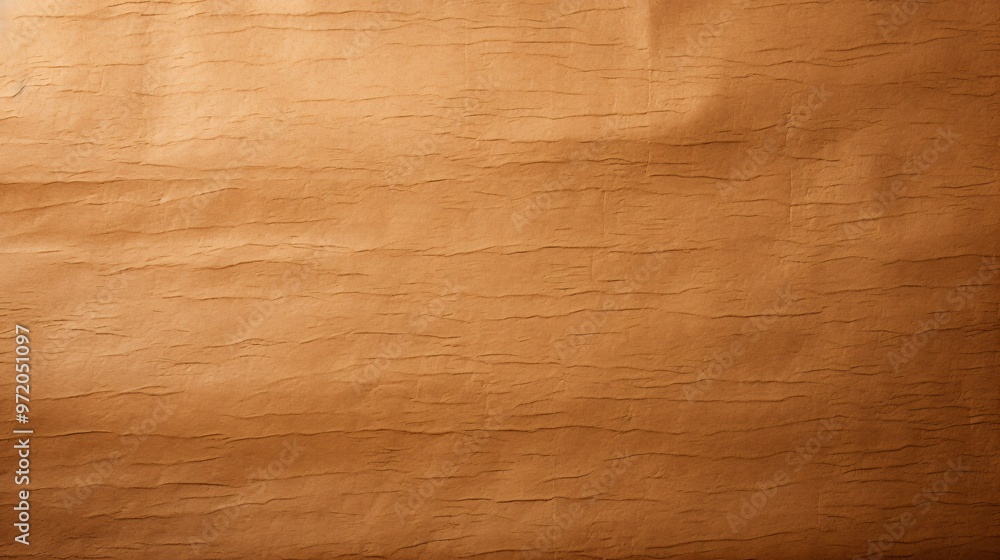 Fototapeta premium Horizontal alignment of smooth kraft paper texture