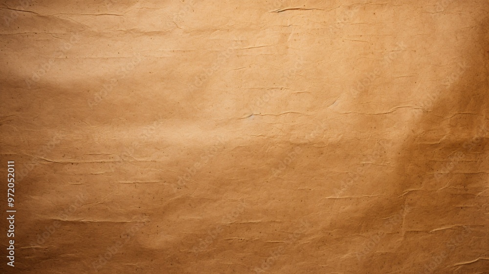 Horizontal alignment of natural kraft paper texture Horizontal alignment of natural kraft paper texture