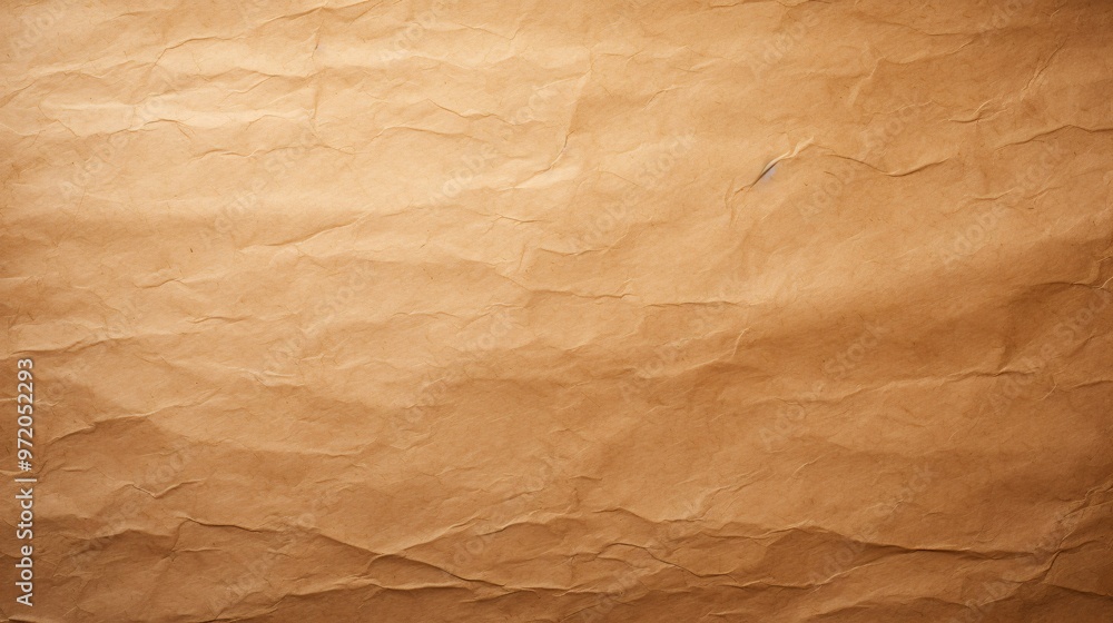 Smooth kraft paper texture displayed in horizontal orientation Smooth kraft paper texture displayed in horizontal orientation