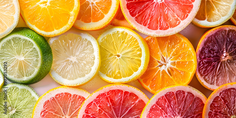 Assorted Citrus Fruit Slices Assorted Citrus Fruit Slices