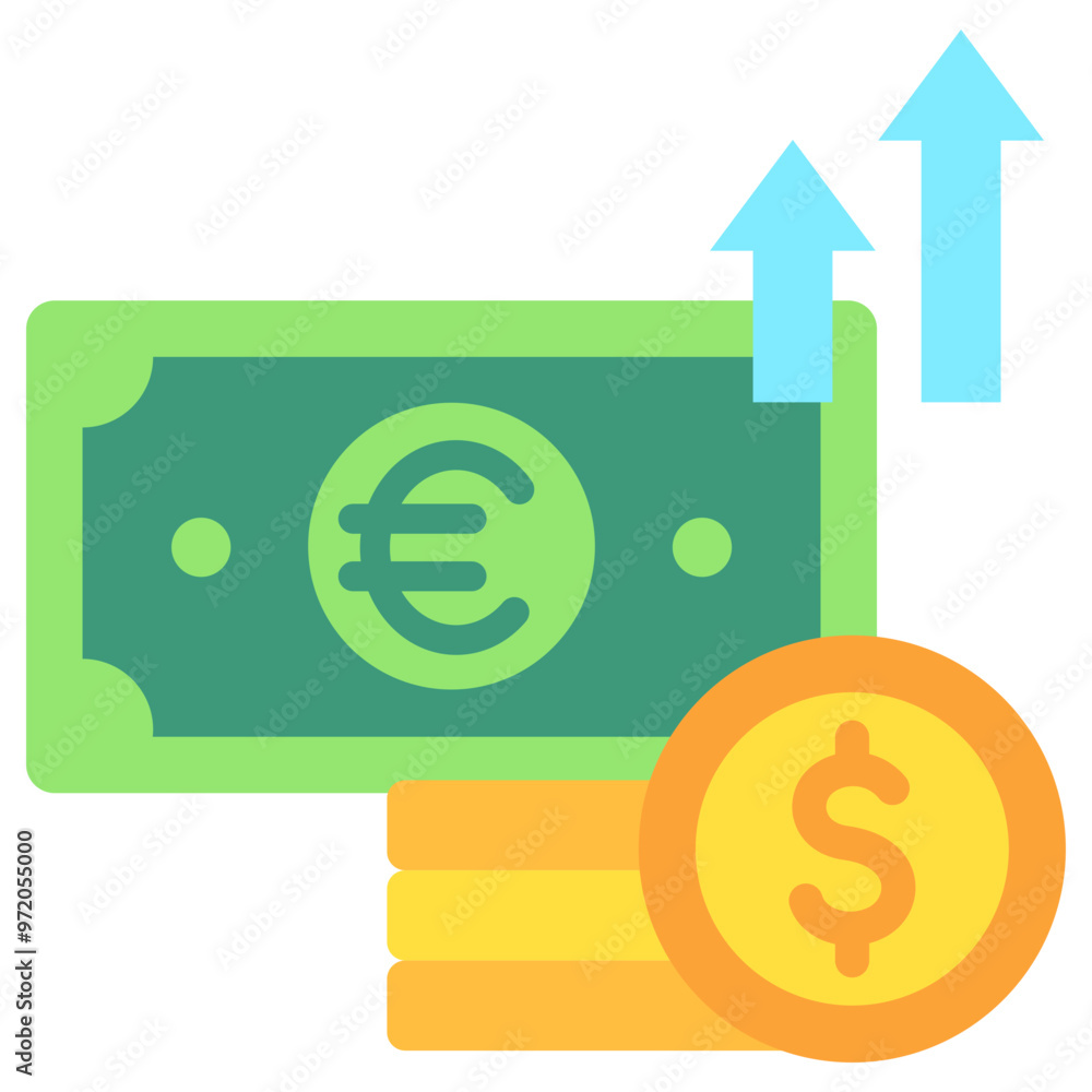 Capital multi color icon. related to education, business, economy, financial theme. best for UI, UX, app and web development. Capital multi color icon. related to education, business, economy, financial theme. best for UI, UX, app and web development.