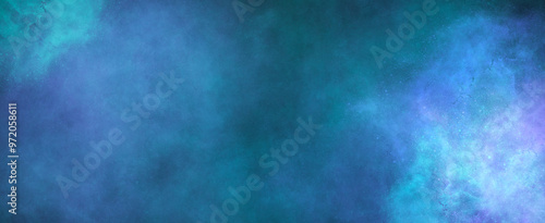 Banner of the universe's blue hue