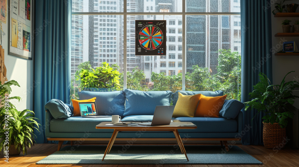 Cozy Living Room. Cozy Living Room.