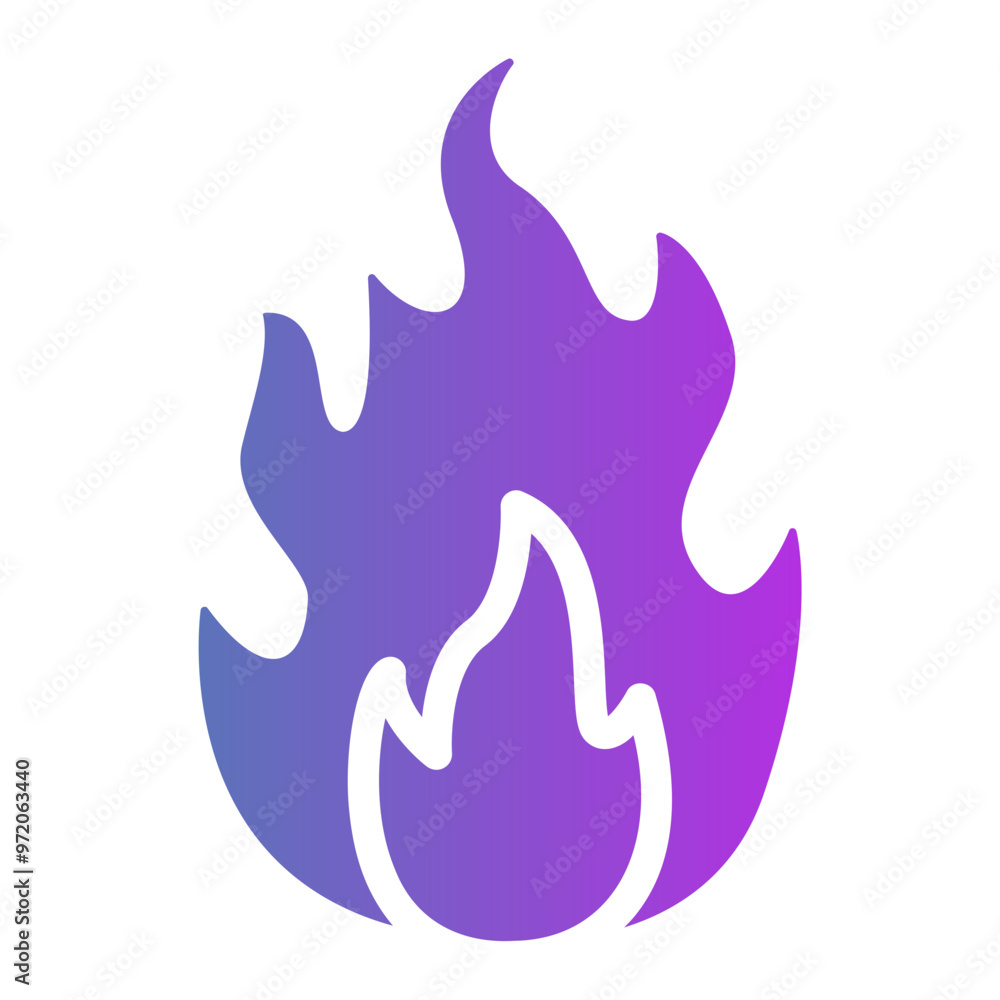 fire Gradient icon fire Gradient icon