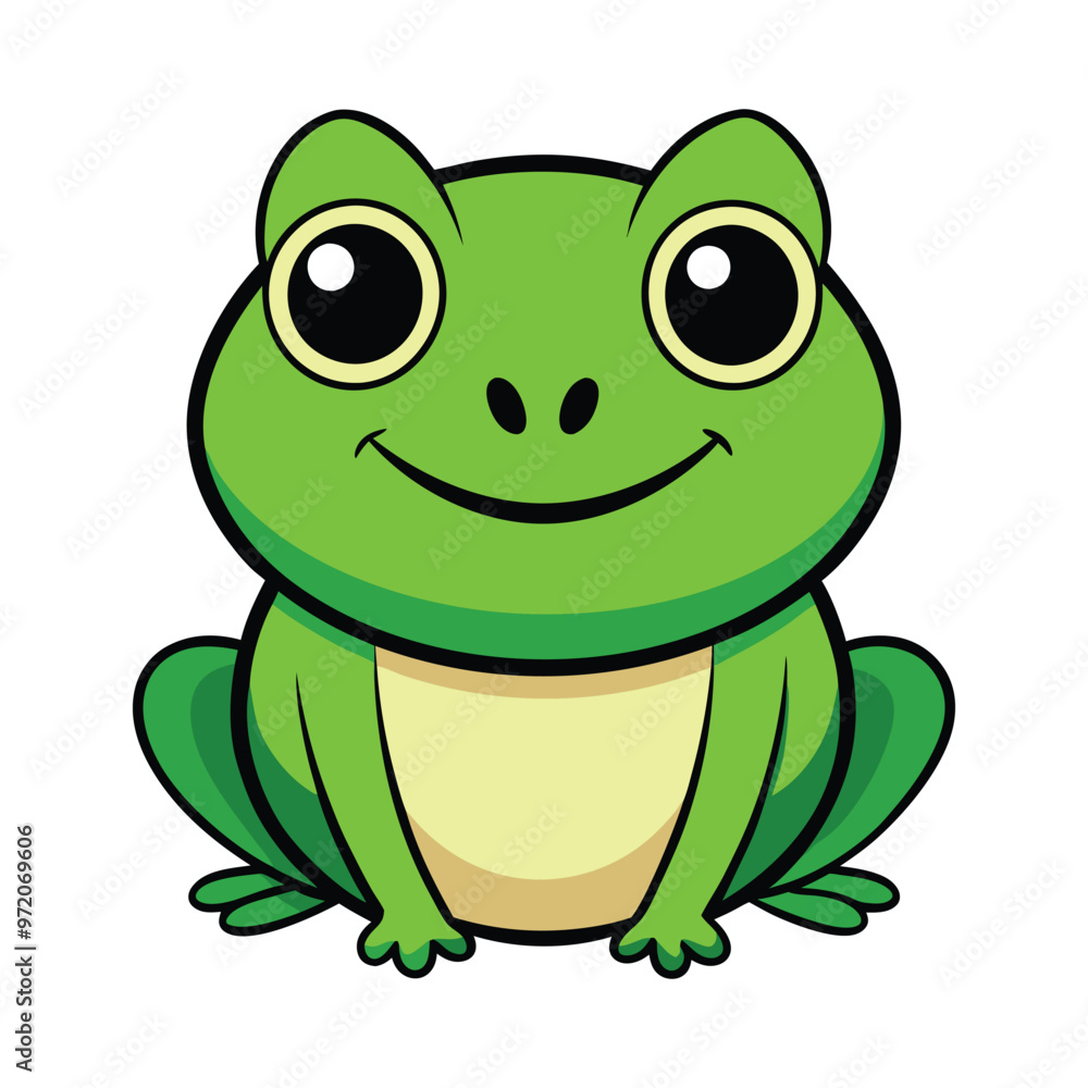 Cute frog animal vector illustration Cute frog animal vector illustration