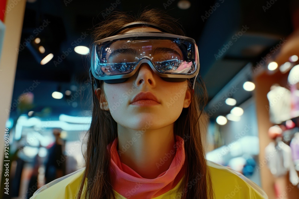 Future Fit: Stylish Youth in Augmented Reality Glasses Embracing Sustainable Streetwear Trends for 2024 Future Fit: Stylish Youth in Augmented Reality Glasses Embracing Sustainable Streetwear Trends for 2024