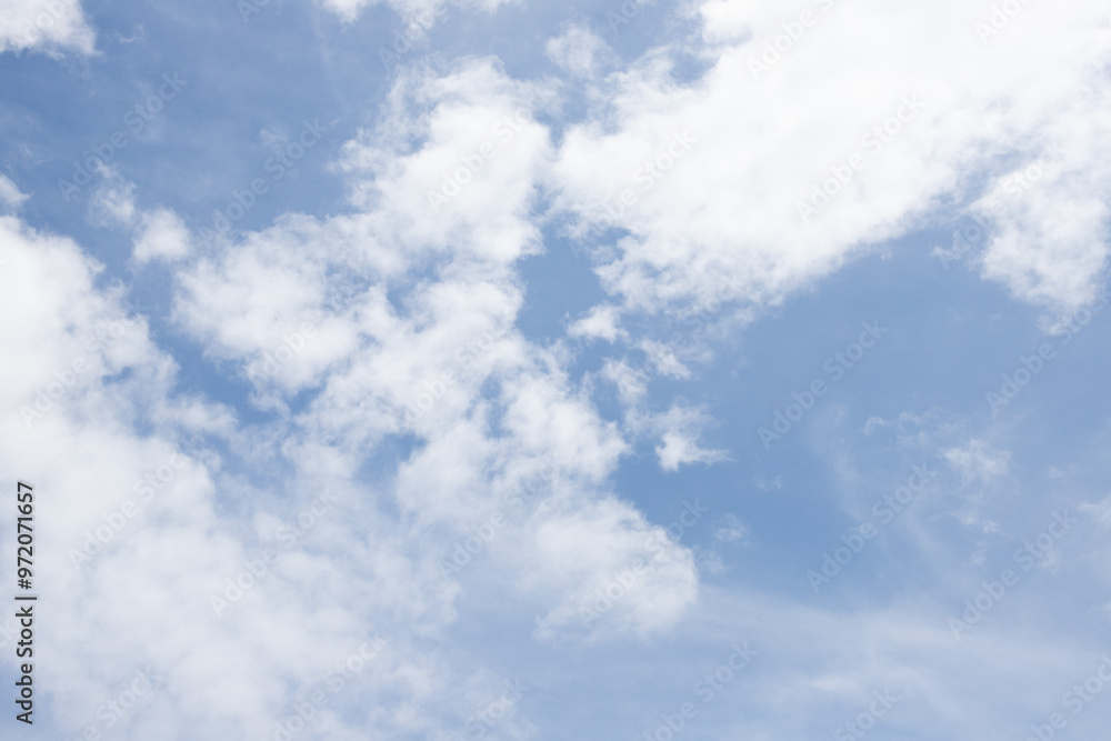 White clouds on blue sky, cloudy sky background. White clouds on blue sky, cloudy sky background.