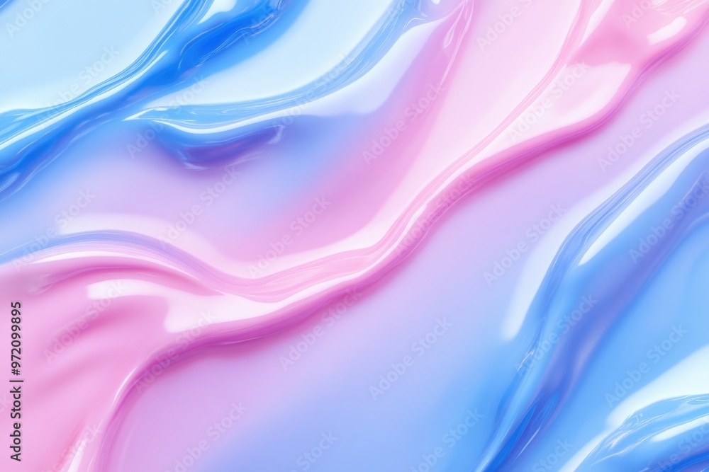 custom made wallpaper toronto digitalClose up serum texture with light blue and pink gradient background.