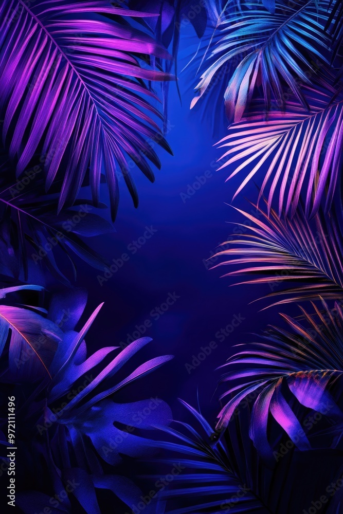 Tropical Palm Leaves Background Tropical Palm Leaves Background