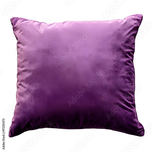 Luxurious Purple Velvet Throw Pillow: Elegant Addition to Your Home Decor