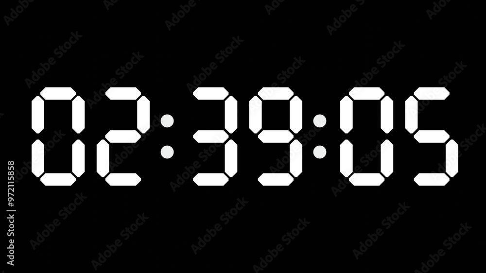02:39 - 60 Second Full-Screen Countdown Timer with 7-Segment Display | 2:39 AM (Two O'Clock Thirty-Nine Minutes) | Two O'Clock, Thirty-Nine Minutes 02:39 - 60 Second Full-Screen Countdown Timer with 7-Segment Display | 2:39 AM (Two O'Clock Thirty-Nine Minutes) | Two O'Clock, Thirty-Nine Minutes