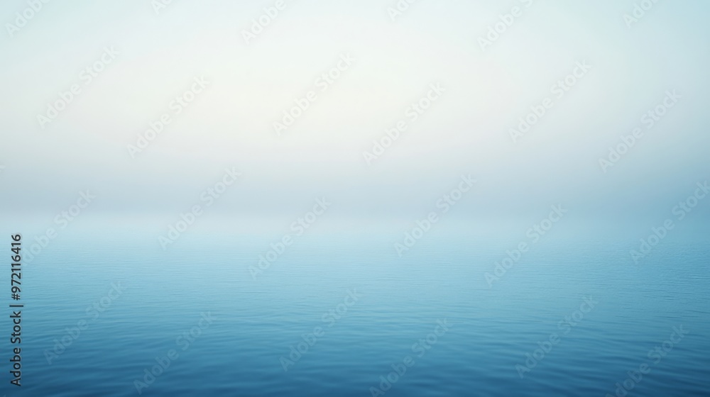 Obraz premium Soft Blue Gradient Background