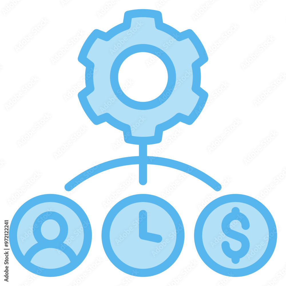 Resource Allocation Icons For Design Elements Resource Allocation Icons For Design Elements