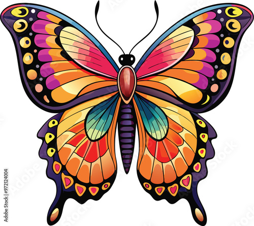 butterfly vector, Print