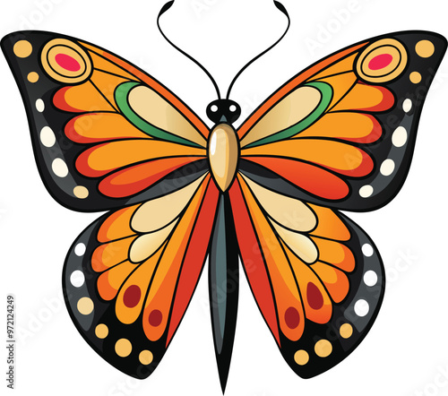 butterfly vector, Print