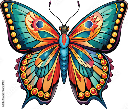 butterfly vector, Print