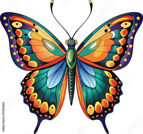 butterfly vector, Print