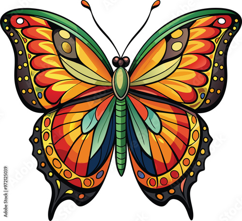butterfly vector, Print