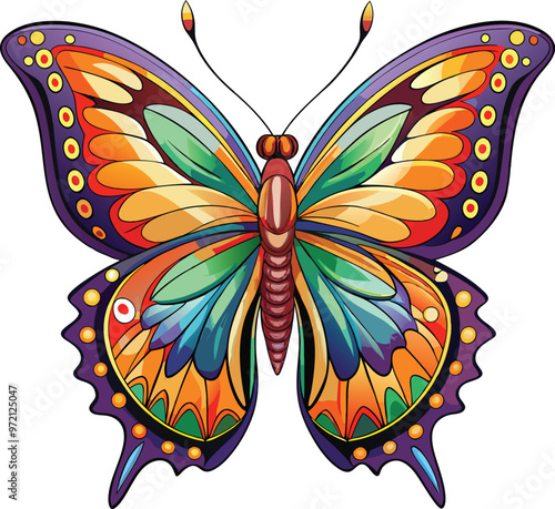 butterfly vector, Print
