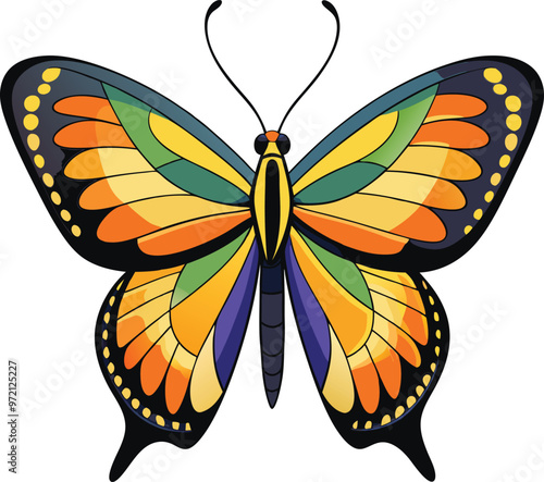 butterfly vector, Print