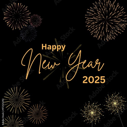 happy new year fireworks