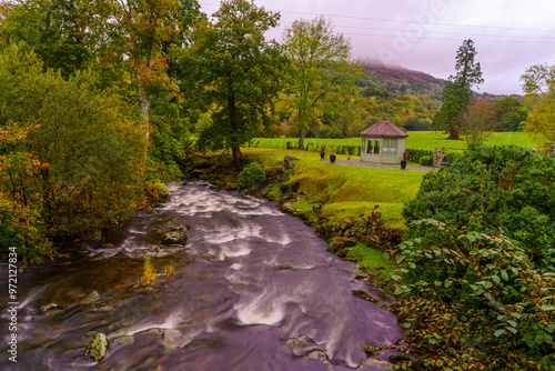 Obraz na płótnie River Clywedog, in Snowdonia National Park w salonie