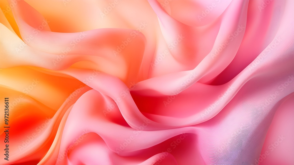 Obraz premium Swirling pastel lines in a refined, seamless pattern, perfect for high-end, sophisticated designs