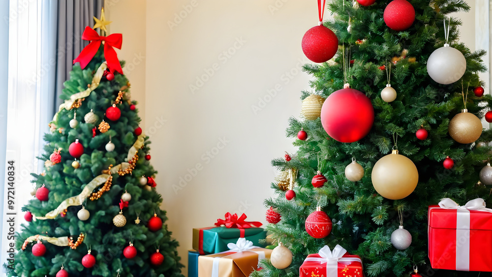 christmas tree and decorations christmas tree and decorations