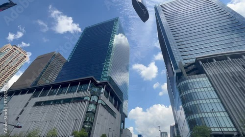 大阪のグラングリーン大阪の風景　japan osaka Grand Green Osaka