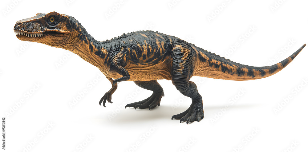 Fototapeta premium Realistic model of Dinosaur isolated on white background