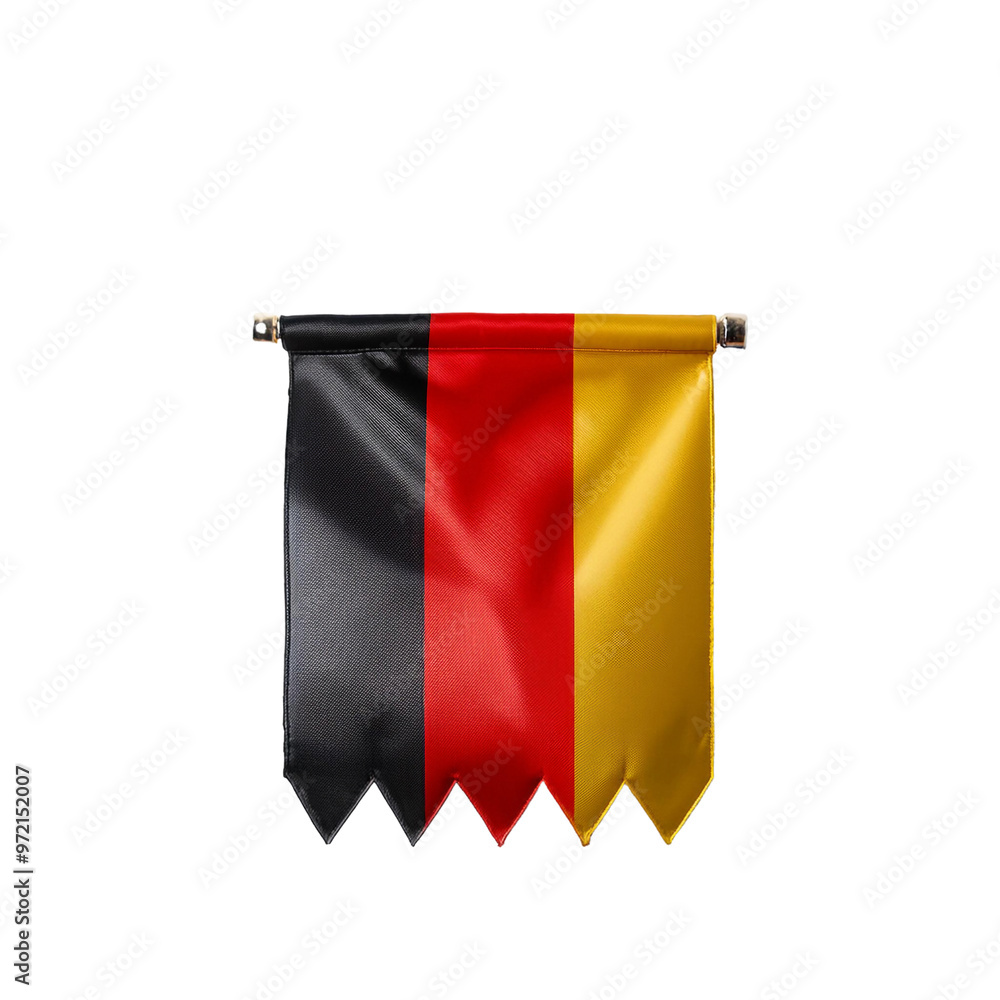 Unique German Flag Design with Transparent Background Unique German Flag Design with Transparent Background