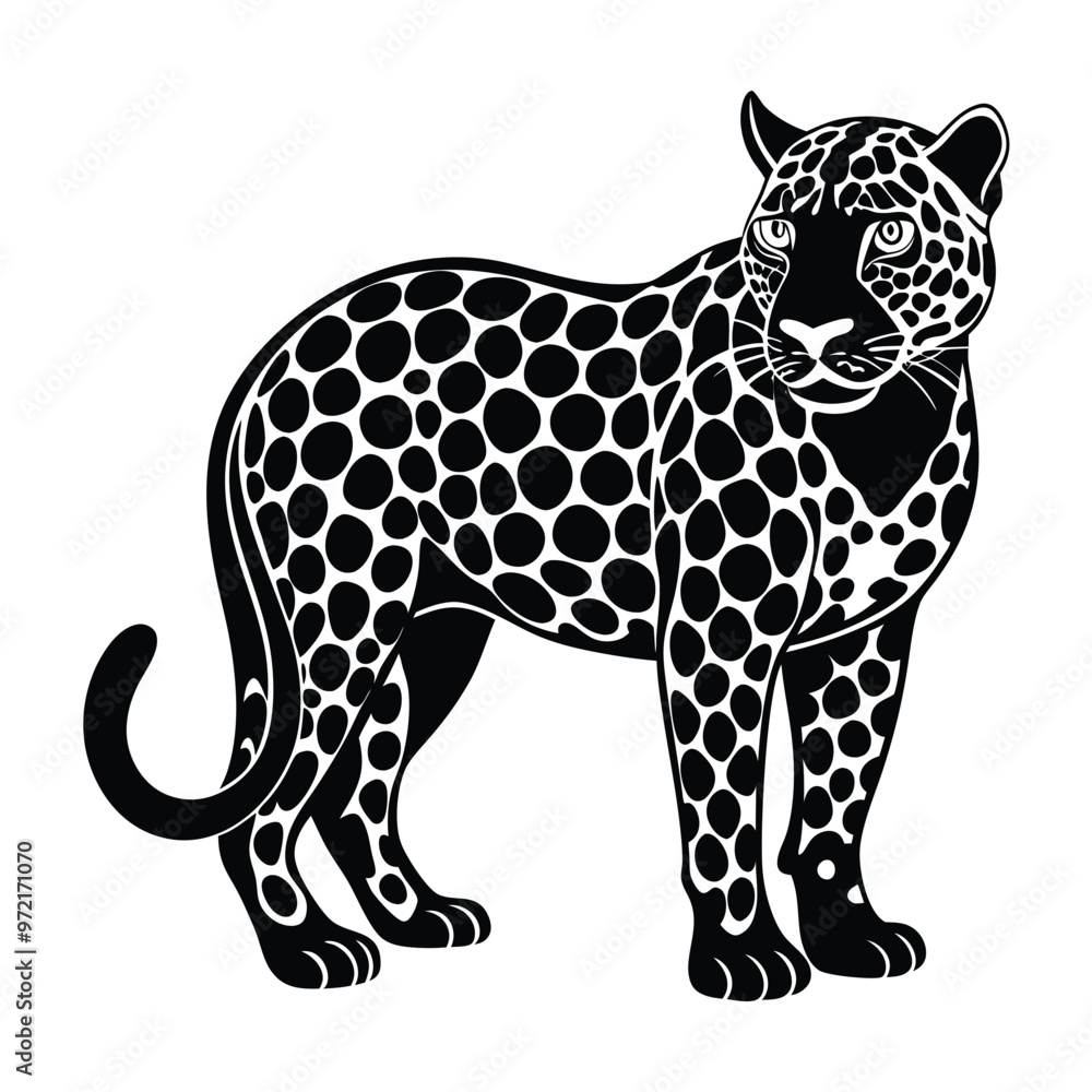 leopard vector illustration leopard vector illustration