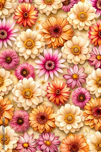 Beautiful Multicolored Flowers