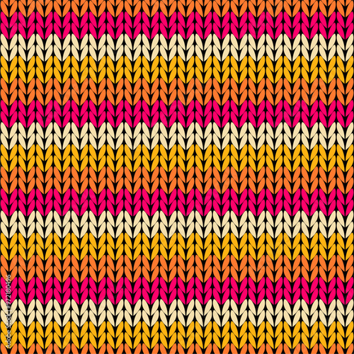 Knitted background pattern wallpaper knitting decorative print handmade textile knitting handiwork 