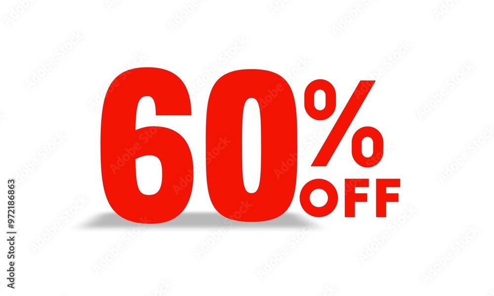 discount 60 percent off sale vector, upto 60 percent off typography vector illustration discount 60 percent off sale vector, upto 60 percent off typography vector illustration