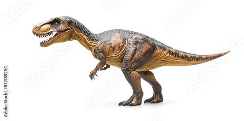 Realistic model of Dinosaur isolated on white background