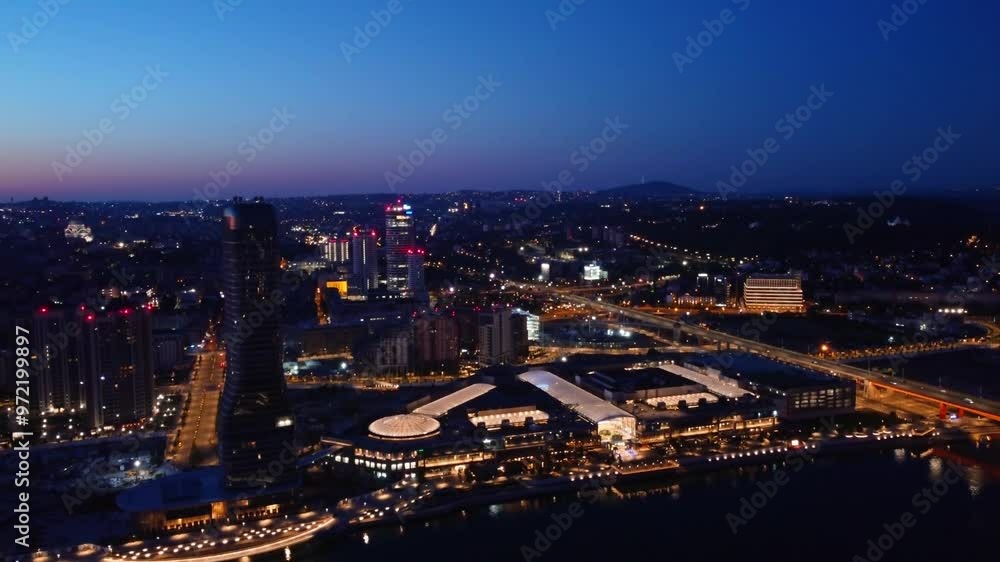 Aerial view of Belgrade, capital of Serbia. Aerial view of Belgrade, capital of Serbia.