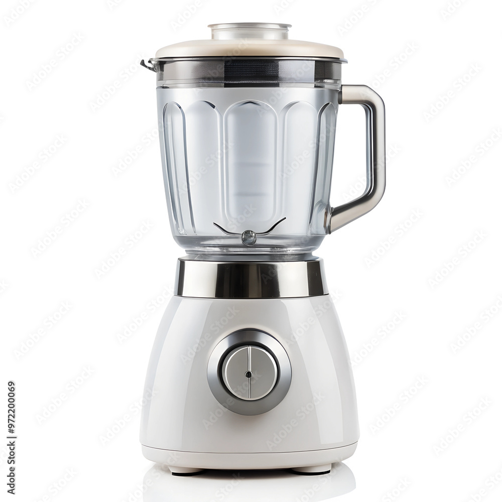 A modern, sleek blender featuring a glass jug and stainless steel accents, perfect for smoothies and healthy recipes. A modern, sleek blender featuring a glass jug and stainless steel accents, perfect for smoothies and healthy recipes.