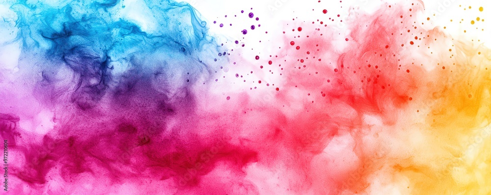 Vibrant smoke in blue, purple, pink, and yellow hues creating a stunning abstract background for art and design projects. Vibrant smoke in blue, purple, pink, and yellow hues creating a stunning abstract background for art and design projects.